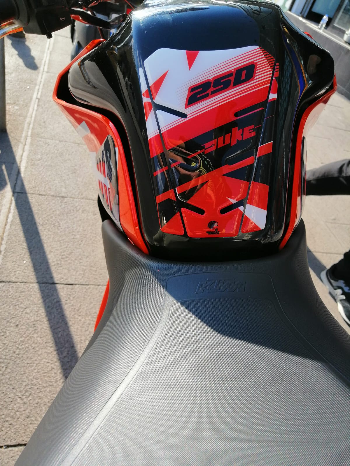 Ktm Duke 250 Özel Tank Pad Seti