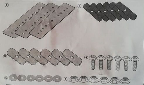 OBK110KIT Trekker Outback Çanta Taşıyıcısı