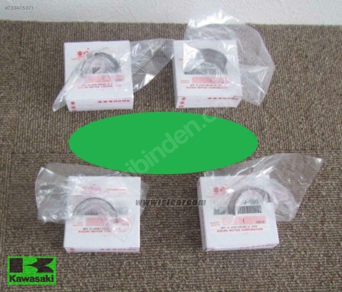 SUZUKİ DL 650 ANA YATAK V STROM 650 ANA YATAK 4 ADET SIFIR YEŞİL