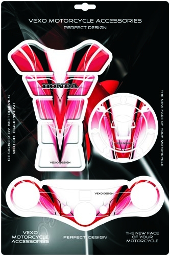 VEXO VXFH-006 HONDA DEPO-DEPO KAPAK-GİDON PAD (3 LÜ SET)