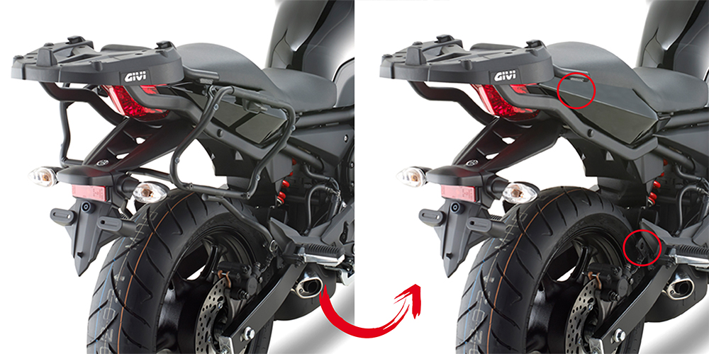 GIVI PLXR2110 YAMAHA XJ6 600 (13-14) YAN ÇANTA TAŞIYICI