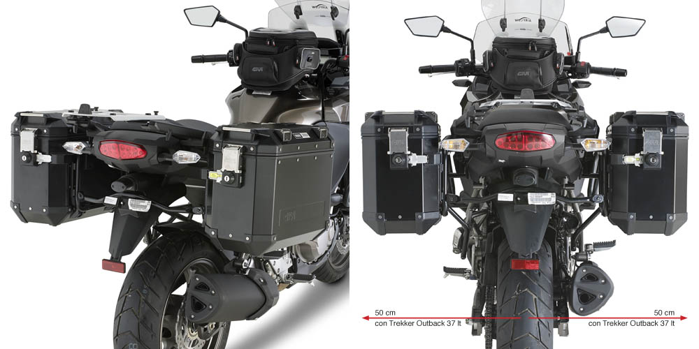 GIVI PL4105CAM KAWASAKI VERSYS 1000 (12-14) YAN ÇANTA TAŞIYICI