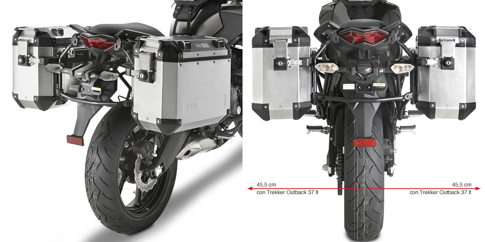 GIVI PL4103CAM KAWASAKI VERSYS 650 (10-14) YAN ÇANTA TAŞIYICI