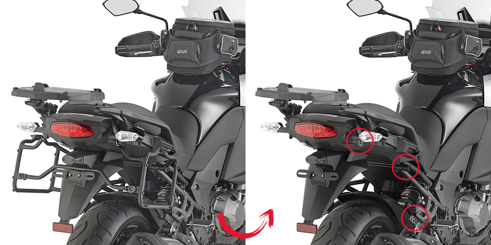 GIVI PLR4113 KAWASAKI VERSYS 1000 (15-17) YAN ÇANTA TAŞIYICI