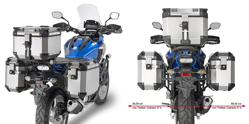 GIVI PL1146CAM HONDA NC750X-S (16-20) YAN ÇANTA TAŞIYICI