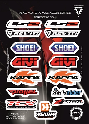 VEXO X26 MARKA STICKER SET