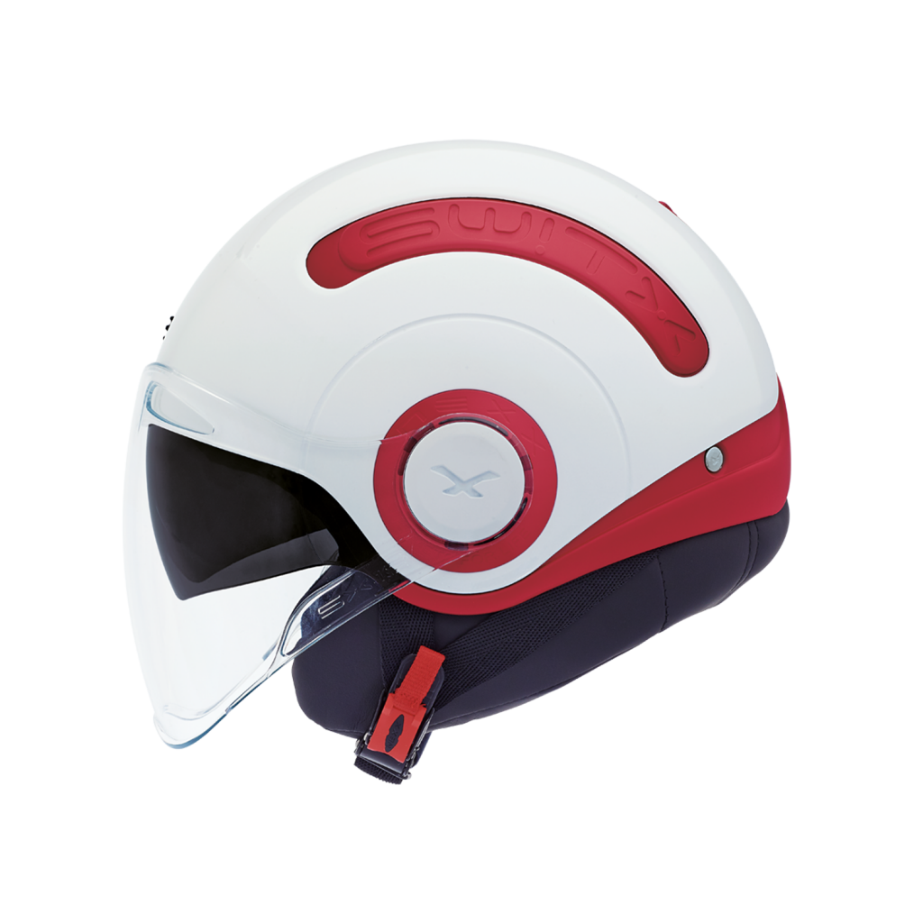 NEXX SX.10 KIRMIZI-BEYAZ KASK