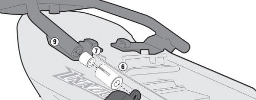 Suzuki Inazuma Arka Çanta Taşıyıcısı (Givi SR3103)Suzuki 