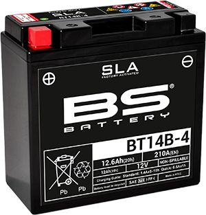 BS SLA-BT14B-4 (SLA) Motosiklet Aküsü