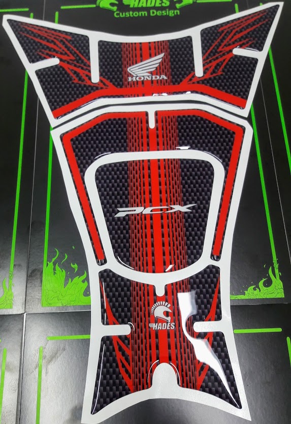 Honda Pcx 2018 Özel Tank Pad Seti