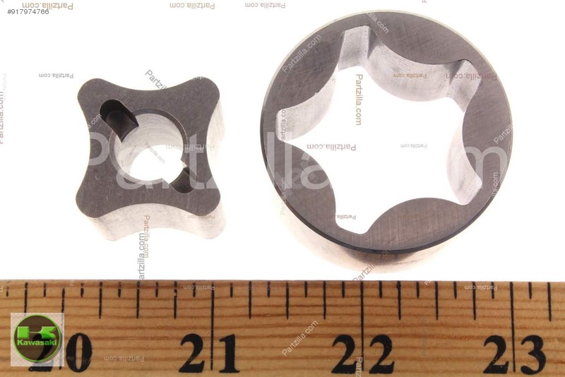 kawasaki versys 650 yağ pompası kle 650 yağ pompası rotoru  sıfır orıjınaldır 16154-1115