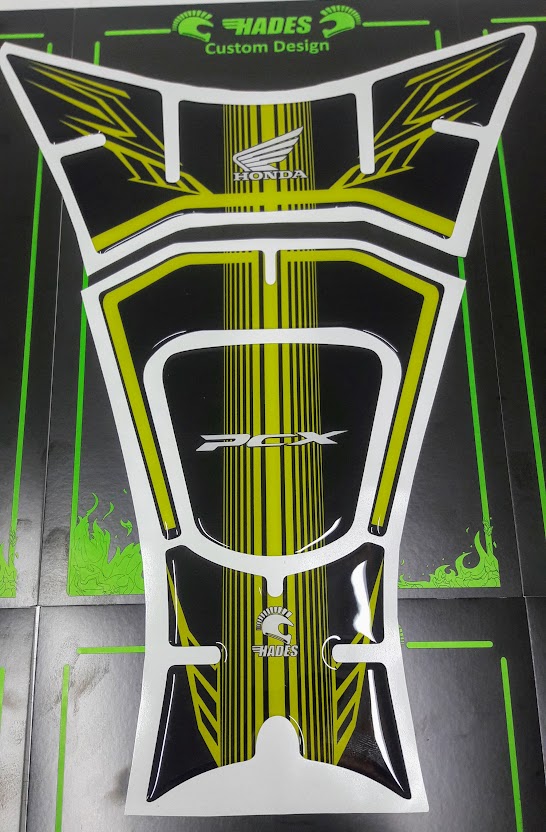 Honda Pcx 2018 Özel Tank Pad Seti