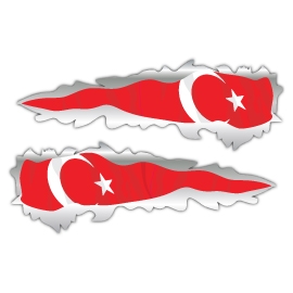 Mr.Sticker RFHLM54 - 15055 - Tr Flag Thr Sticker