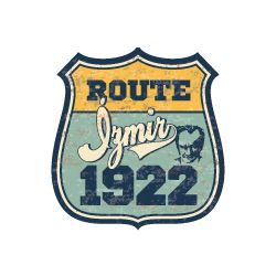 Mr.Sticker ROU11 Özel Seri Route İzmir 1922 Etiketi