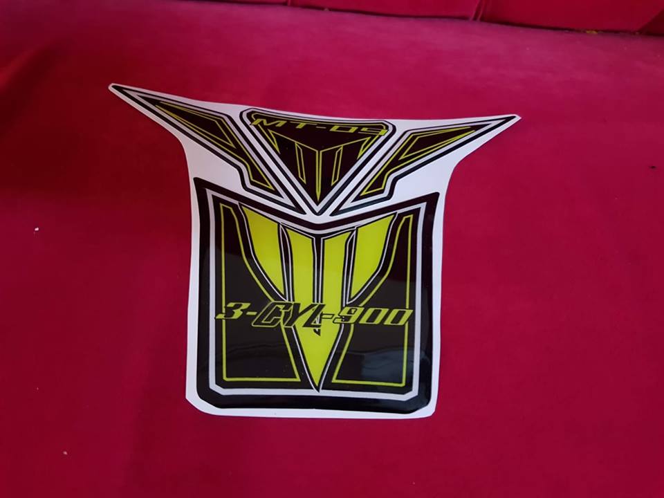 Yamaha Mt 09 Night Flue Özel Tank Pad