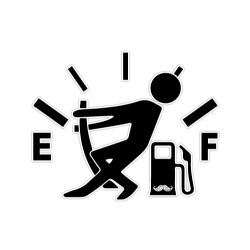 Mr.Sticker RFHLM115 Benzin Göstergesi Etiketi