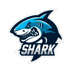 Mr.Sticker AN18 Kızgın Köpekbalığı Etiketi