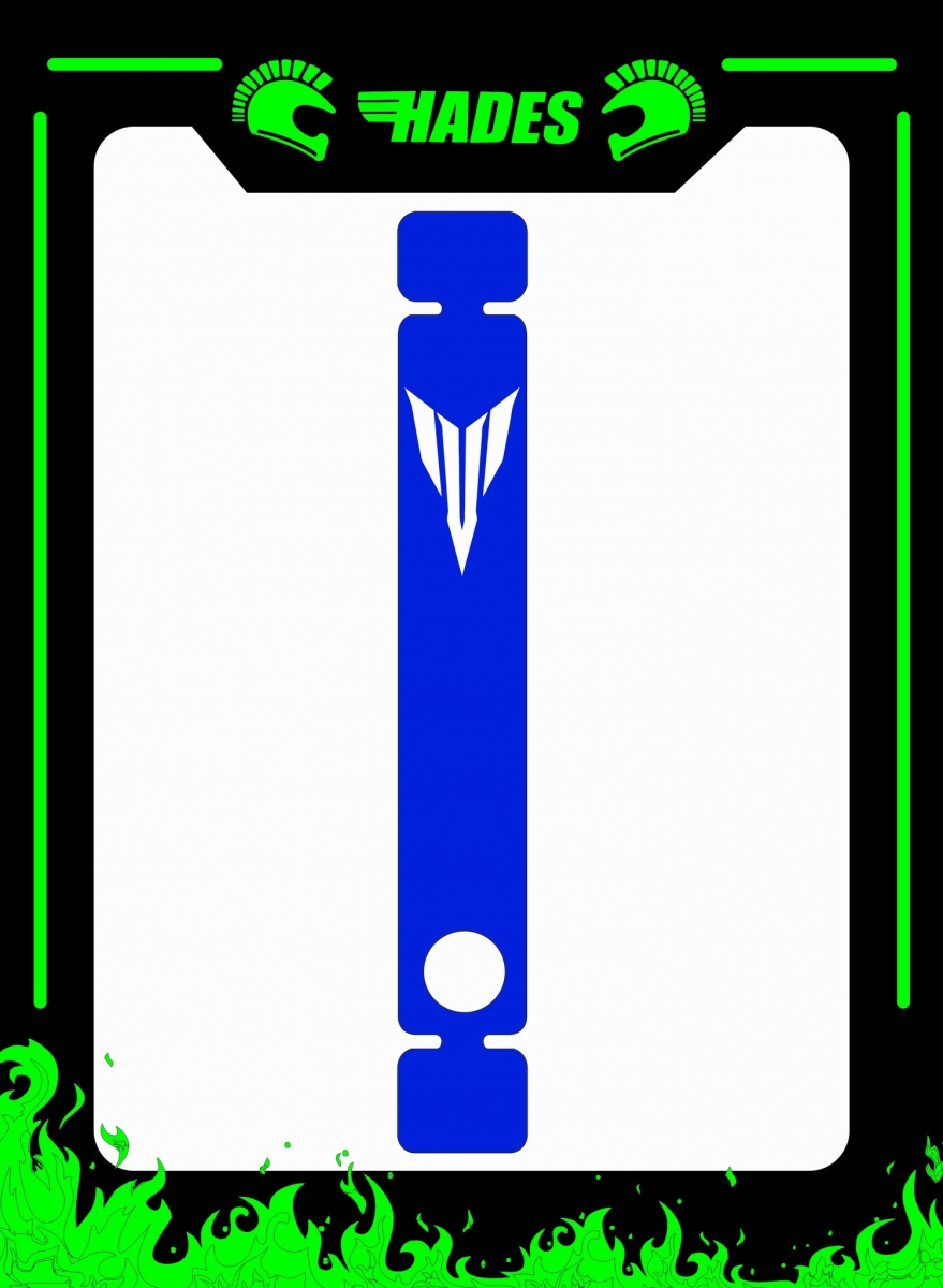 Hades Yamaha MT-07 Tank Pad (Mavi)