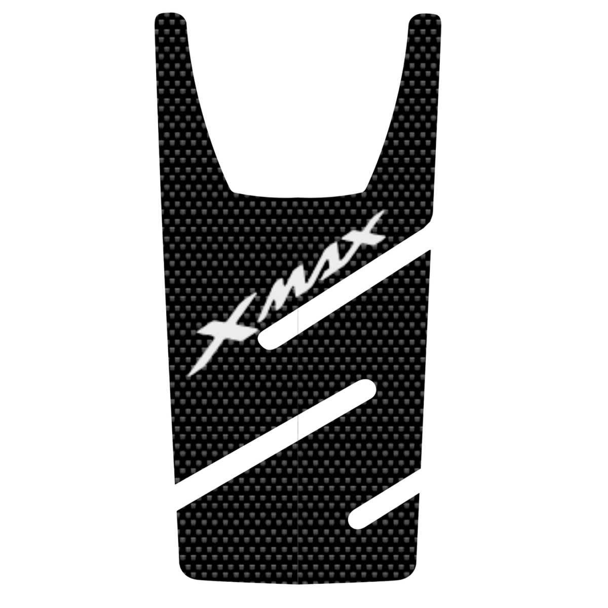 Hades Yamaha X-Max Tank Pad Carbon (Beyaz)