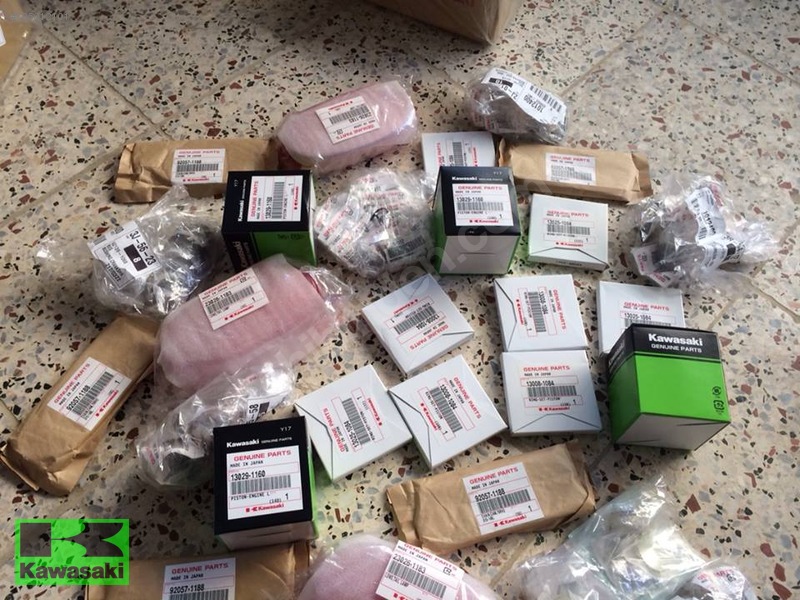 KLE 500 PİSTON SEGMAN 0-50 EBAT 2 ADET SIFIR ORIJINAL KAWASAKİ