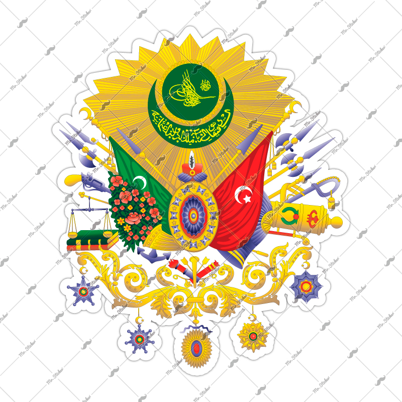 Mr.Sticker ALT24 Osmanlı Tuğrası Sticker