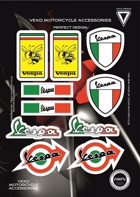 Vexo X27 Sticker Set (Vespa)