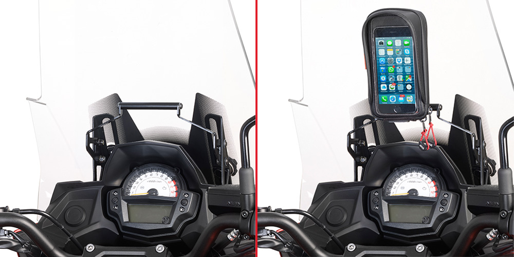 Kawasaki Verys 650 (15>19) Ön Cam Arkası Aksesuar Tutacağı (Givi FB4114)