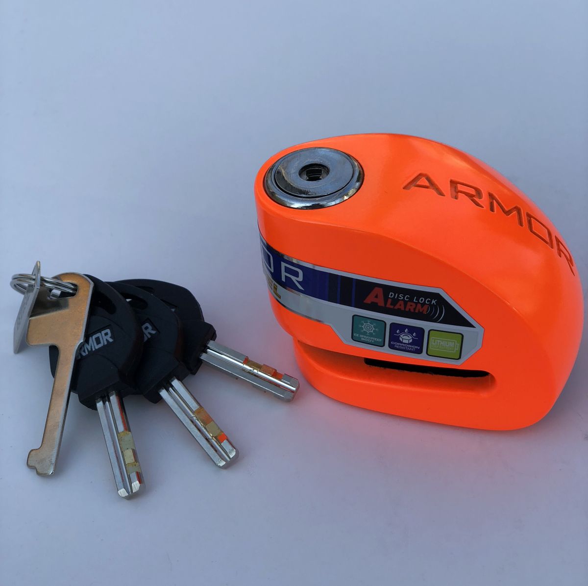 Armor 610MVA Alarmlı Disk Kilidi (10 mm.)