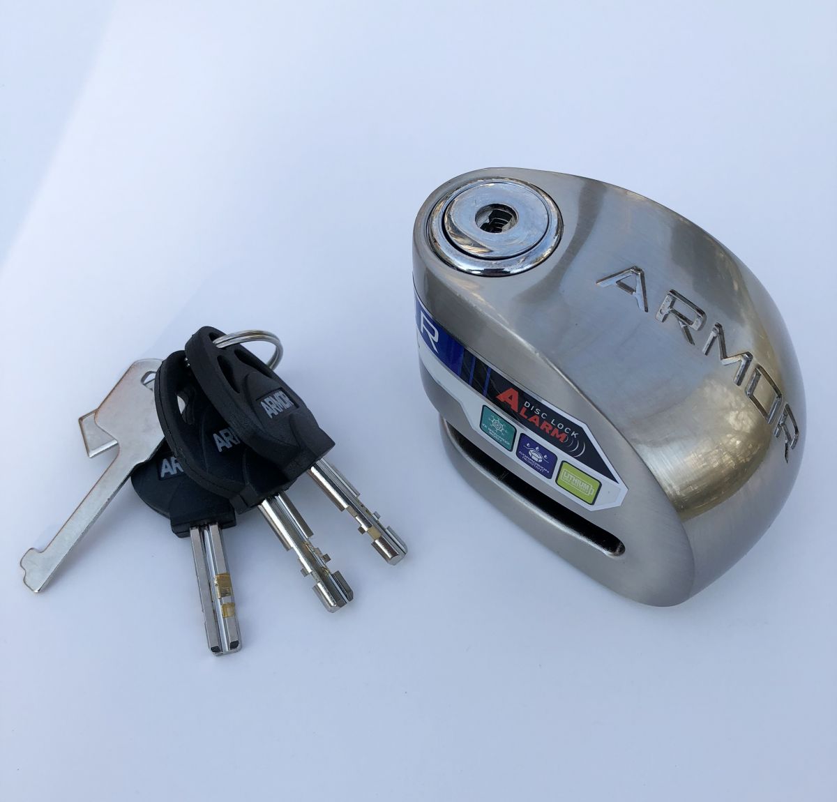 Armor 610MVA Alarmlı Disk Kilidi (10 mm.)