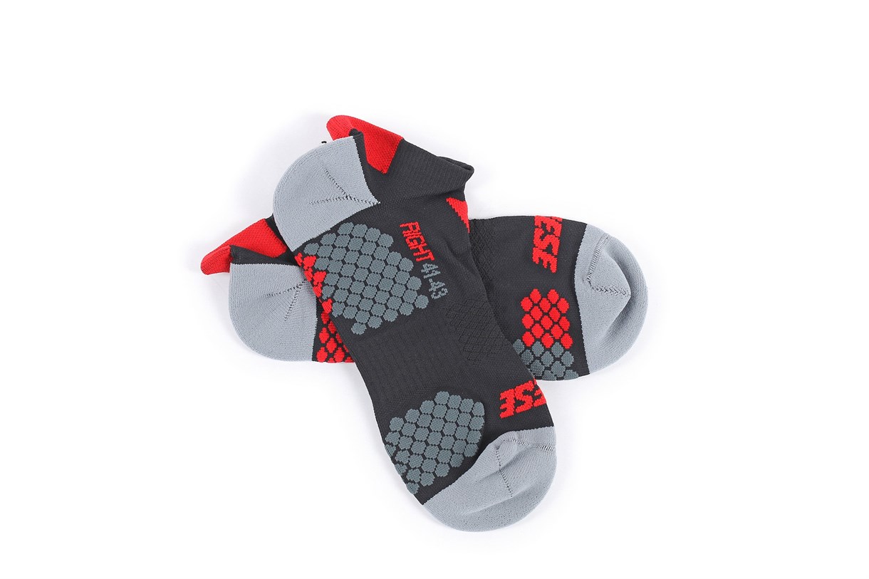 Dainese D- Core Footie Çorap Black Red