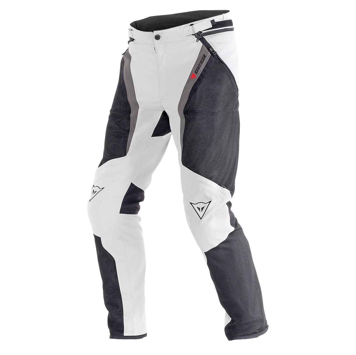 Dainese Drake Super Air Tekstil Pantolon Dark Gull Grey Black