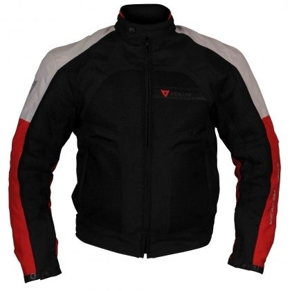 Venom Dynamic Yazlık Fileli Mont İç Astarlı (Kırm-Gri-Siyah)