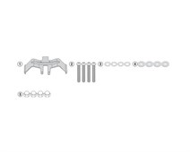 Givi 3110Kit Suzuki Gsx S1000F - Gsx S1000 (15-18) Yan Çanta Taşıyıcı Baglantı Kiti