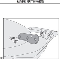 Kappa 4114Kitk Kawasaki Versys 650 (15-18) Yan Çanta Taşıyıcı Baglantı Kiti