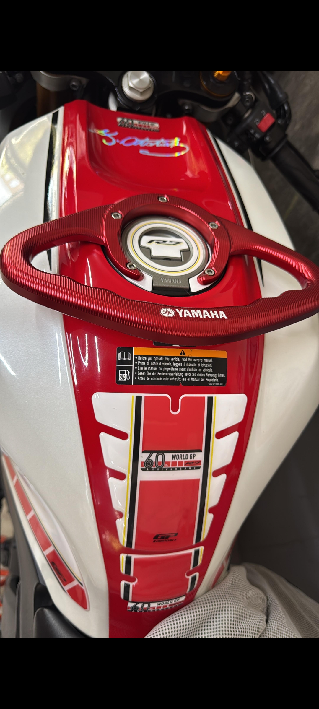 Yamaha MT-07 mt09 mt25 r25 r6 r1 artçı tutamak