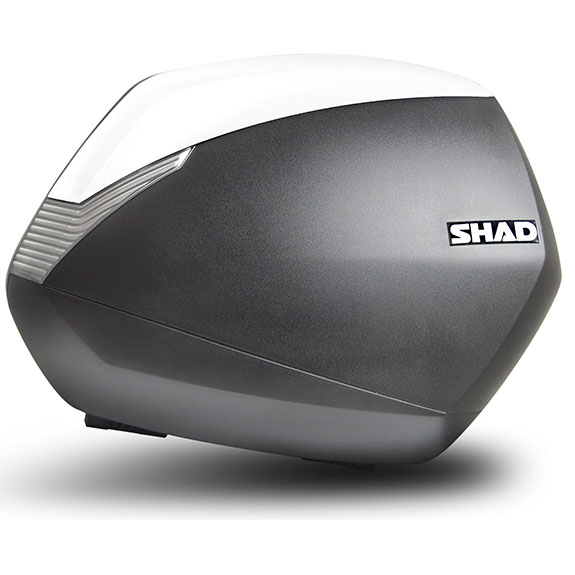 Shad Sh36 Yan Çanta Siyah (Beyaz Kapaklı)