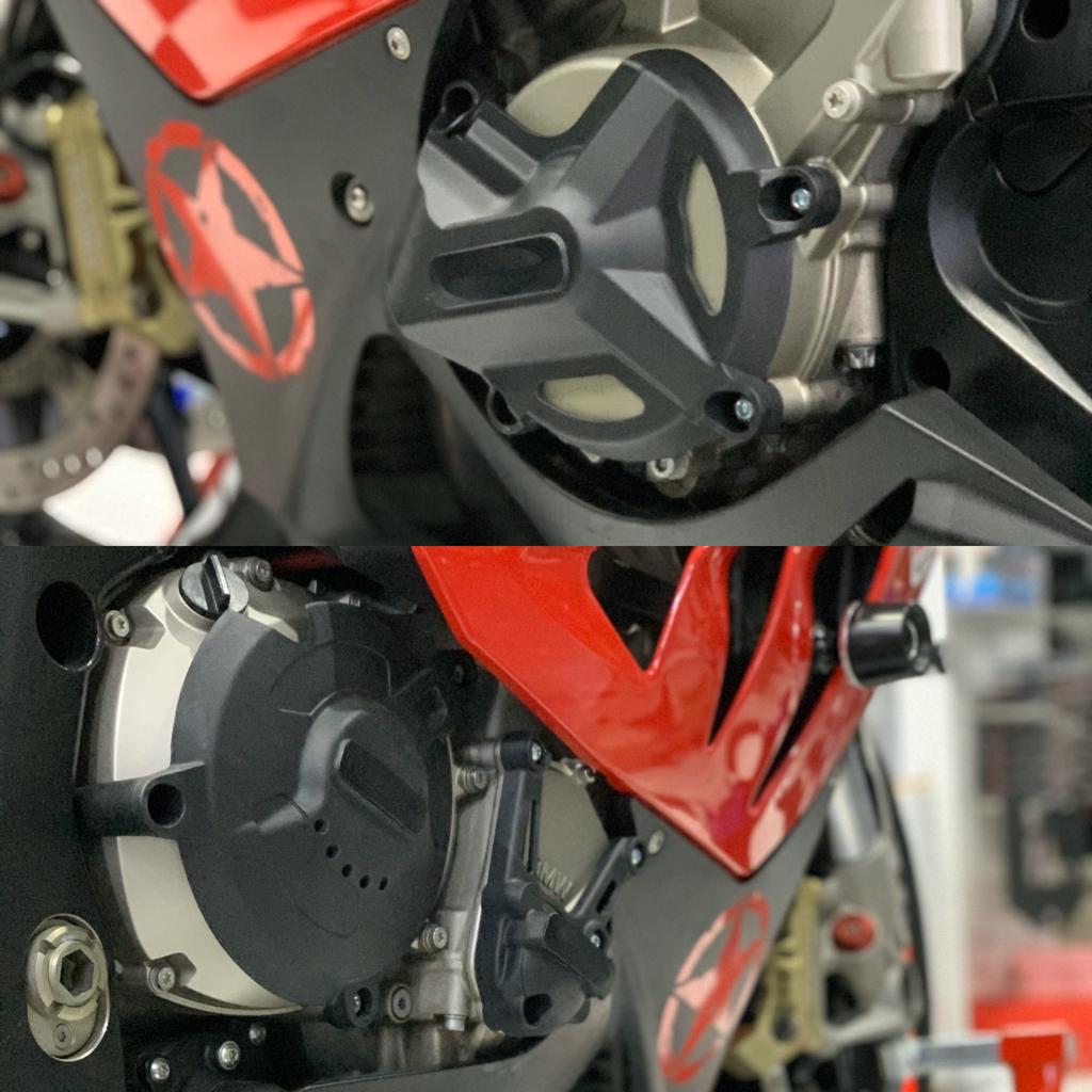 bmw S1000RR Motor Koruma Kapak Seti
