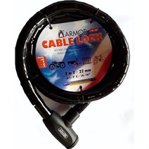 Armor Anahtarlı Motosiklet Halat Kilit (2m*22mm)