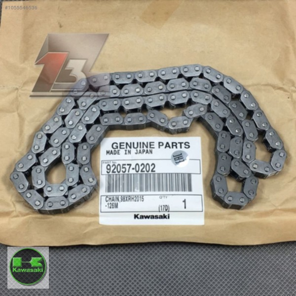11-21 kawasaki z 1000 sx eksantrik zinciri ninja 1000 sx eksantrik zinciri  sıfır orıjınaldir  92057-0202
