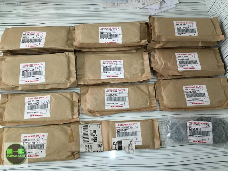 kawasaki ninja 300 ekantrik zinciri z 300 eksantrik zinciri orıjınal  92057-0595