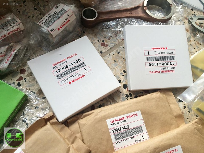 kawasaki versys 650 segman er6 segman ninja 650 segman vulcan s segman z 650 segman  verılen fiyat 1 adet segman ıcındır 