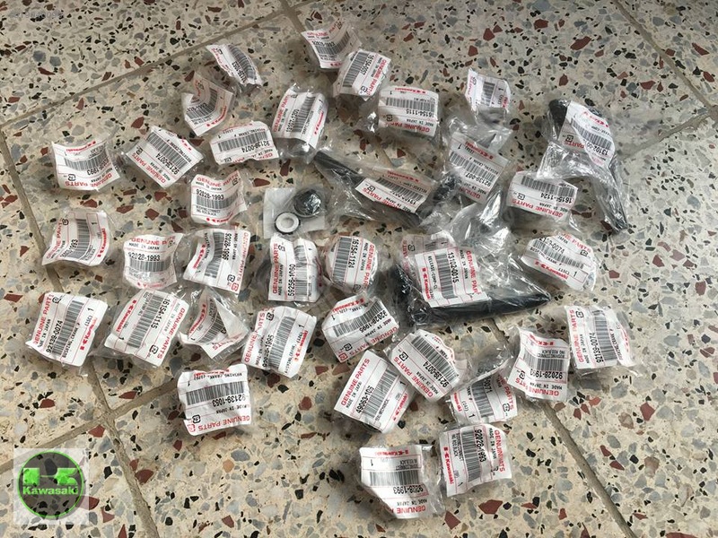 kawasaki zx9 kol yatak zx-9r kol yatak zx9 kol yatağı orıjınal