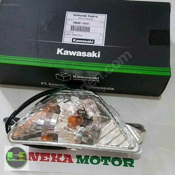 kawasaki ninja 650 ön sinyal kawasaki ninja 300 ön sinyal sol taraf sıfır orıjınal 