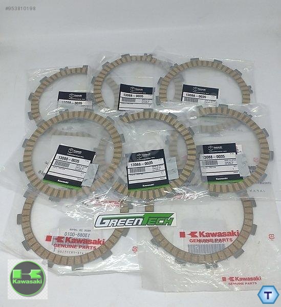 kawasaki klx 450 debriyaj balatası kfx 450 debriyaj balatası sıfır  orıjınaldir