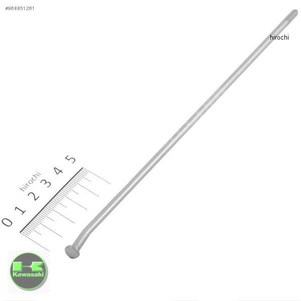 kawasaki klx 250 ön jant teli sıfır orıjınal 41029-0004