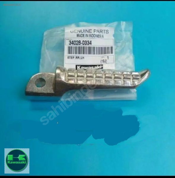 kawasaki versys 300 arka basamak sol ninja 250 sl z 250 sl basamak sıfır orıjınaldir  34028-0334 parça sol arka basamak