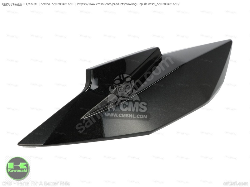 kawasaki z 300 kafa grenajı sağ sıfır orıjınal metalik siyah  55028-0461-660 