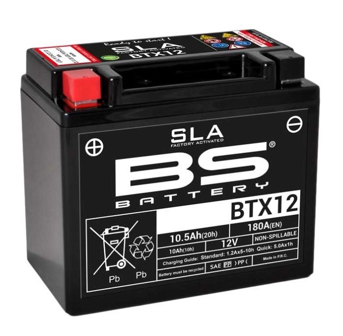 BS BTX12 SLA Motosiklet Aküsü