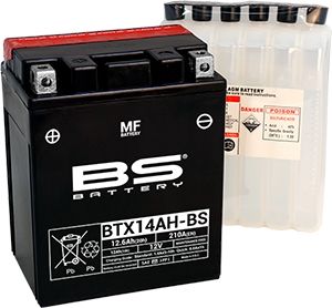 BS BTX14AH-BS Motosiklet Aküsü