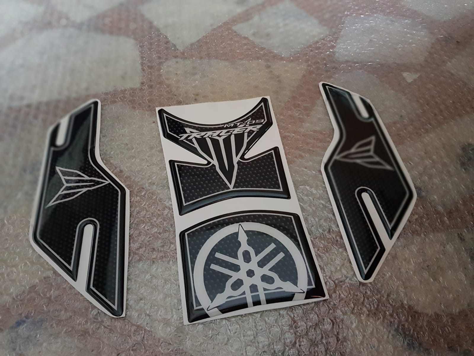 Yamaha Mt 09 Tracer Tank Pad Seti Carbon